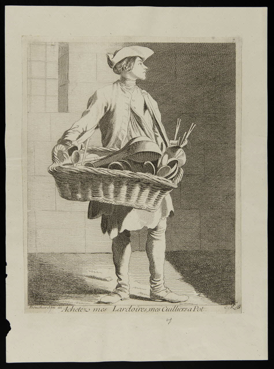 estampe Achetez mes Lardoires, mes Cuilliers a Pot. 1968.37.57 Photo