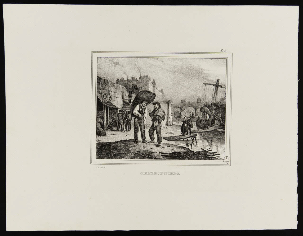 estampe CHARBONNIERS. 1968.37.78 Photo