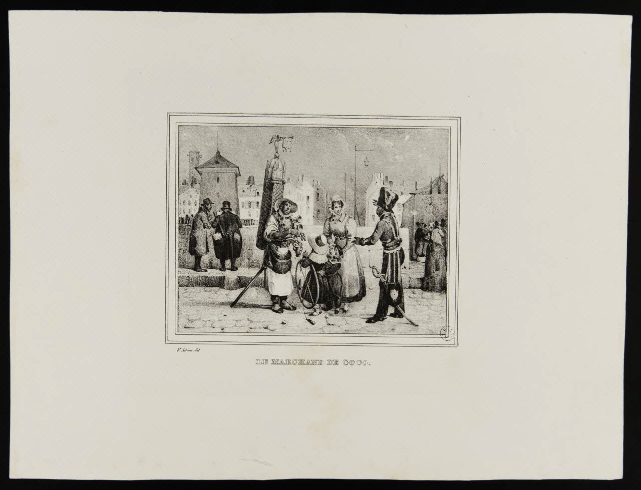estampe LE MARCHAND DE COCO. 1968.37.79 Photo