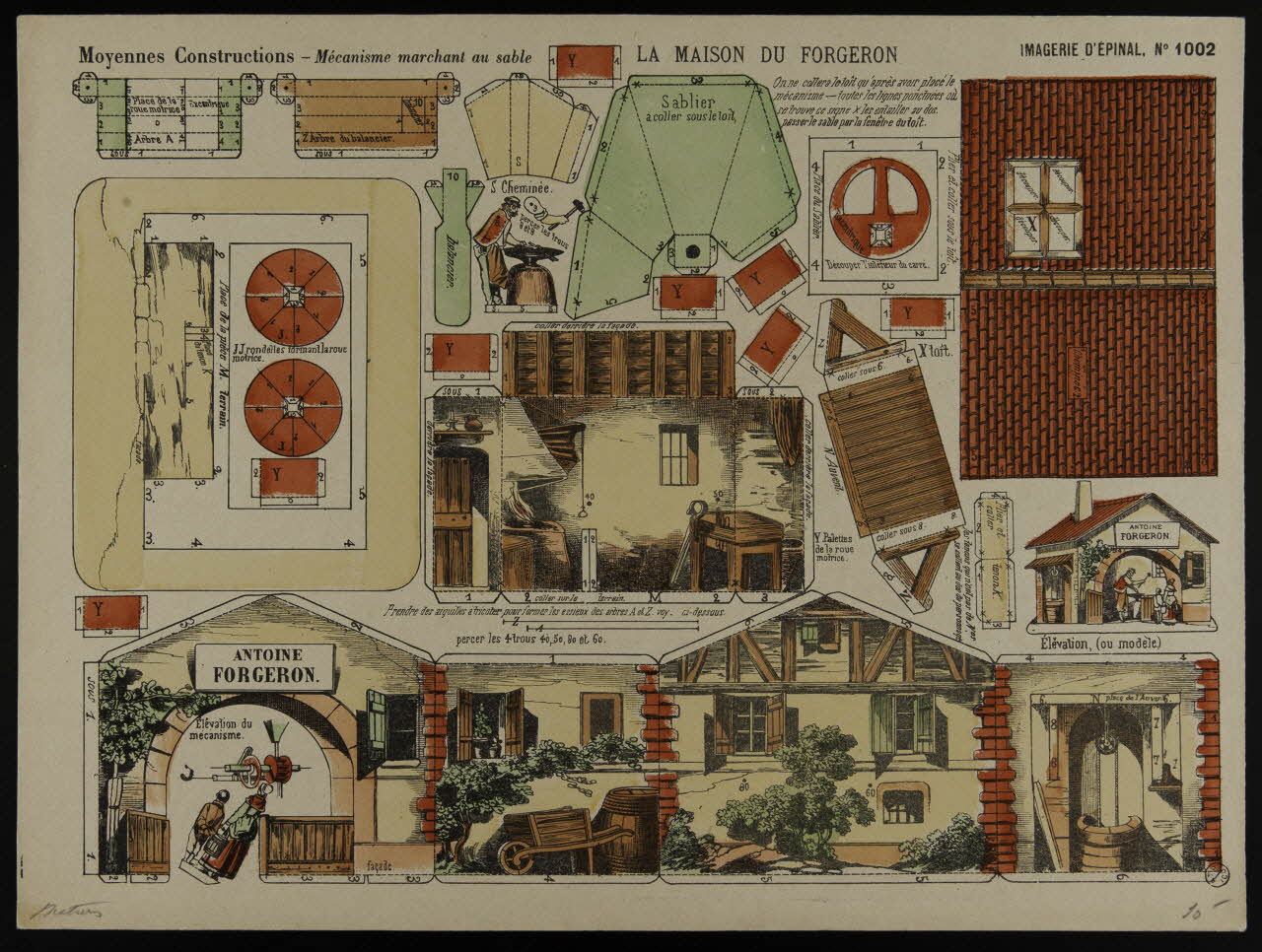 estampe LA MAISON DU FORGERON 1968.37.91 Photo