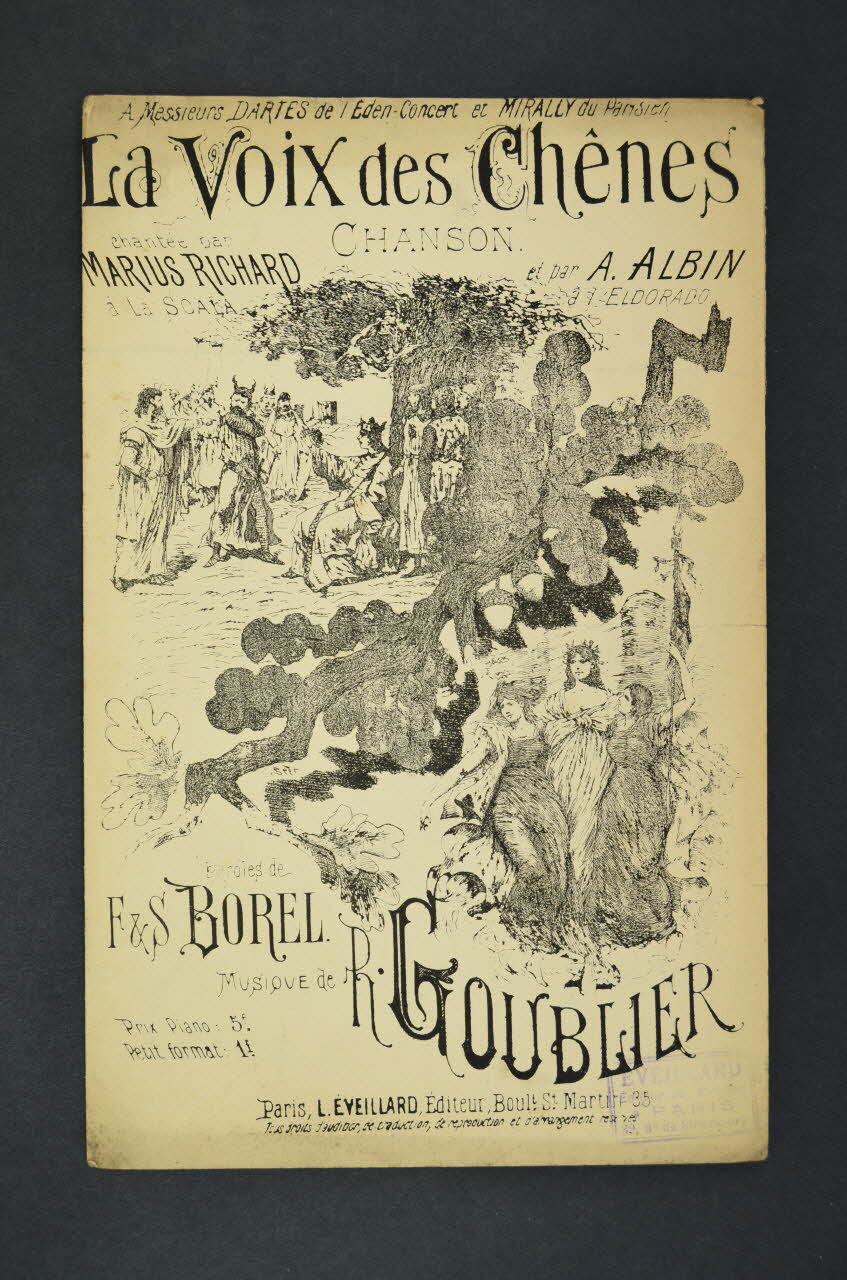 chanson petit format 1966.158.79 Photo Mucem