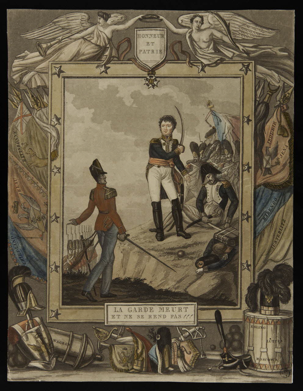 estampe LA GARDE MEURT  ET NE SE REND PAS !!! 1968.49.19 Photo