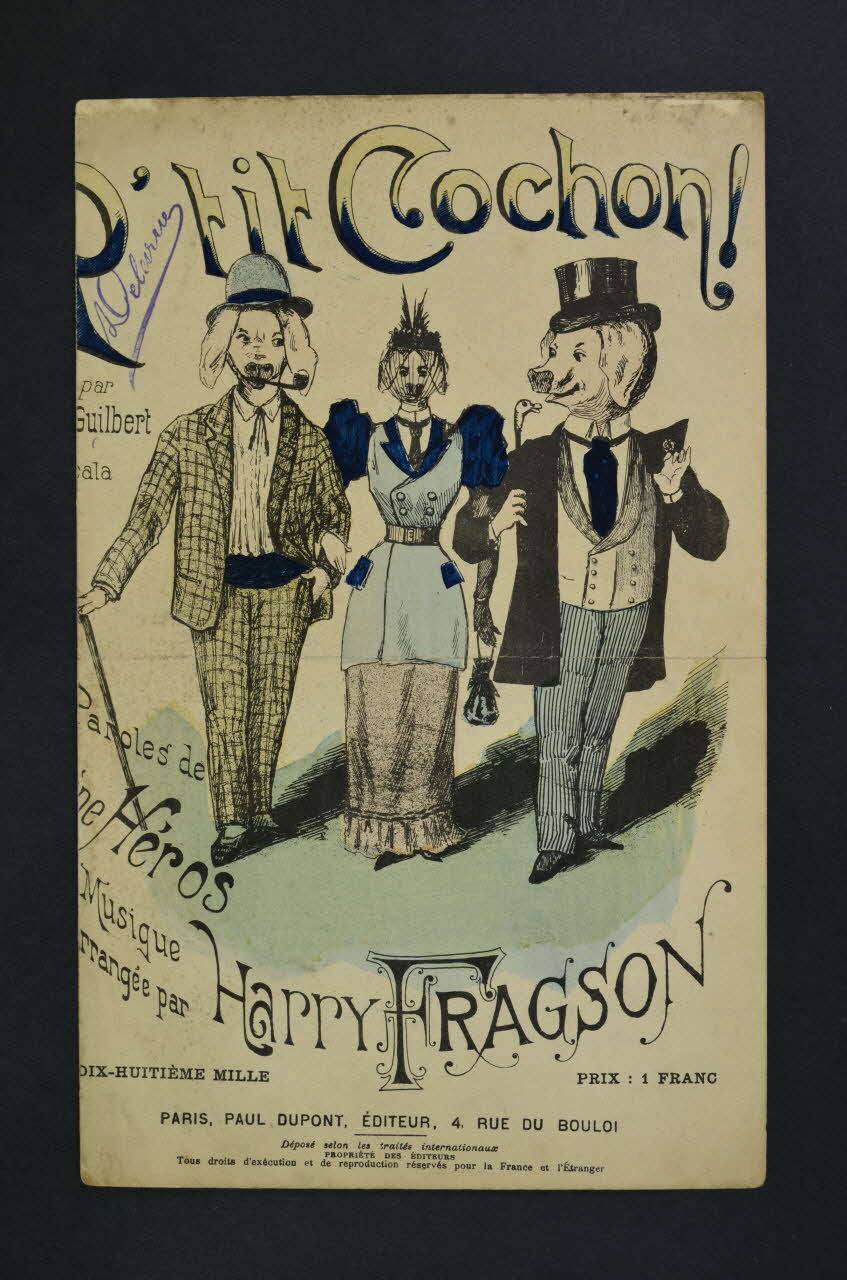 chanson petit format 1966.158.80 Photo Mucem