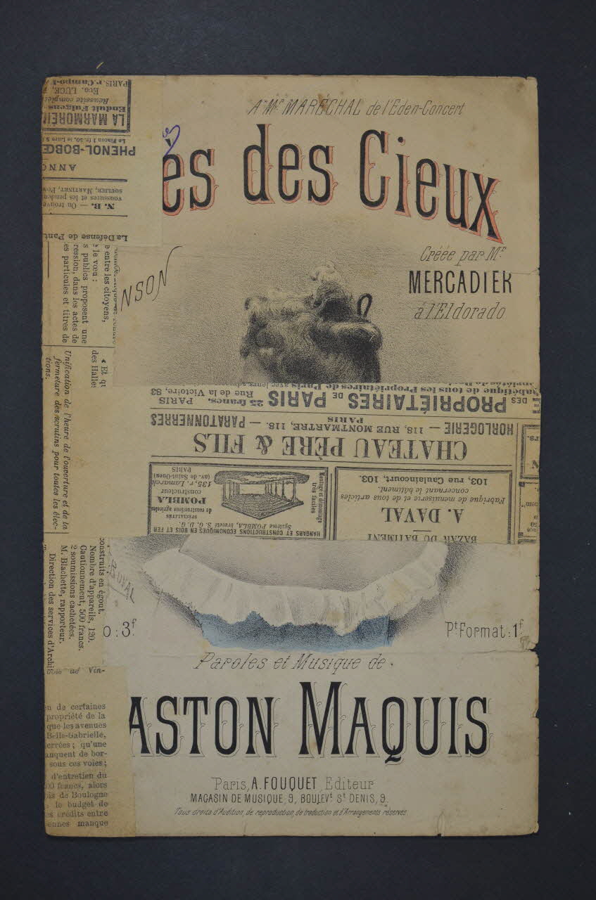 chanson petit format 1966.158.81 Photo Mucem