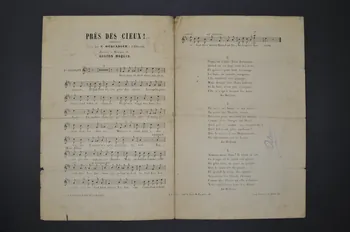 chanson petit format 1966.158.81 Photo Mucem