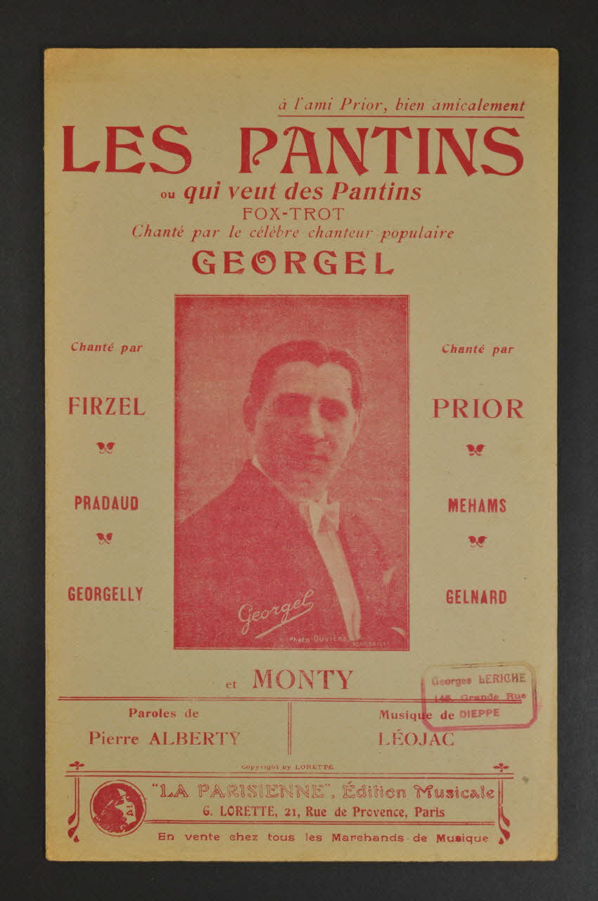 chanson petit format 1965.164.24 Photo Mucem