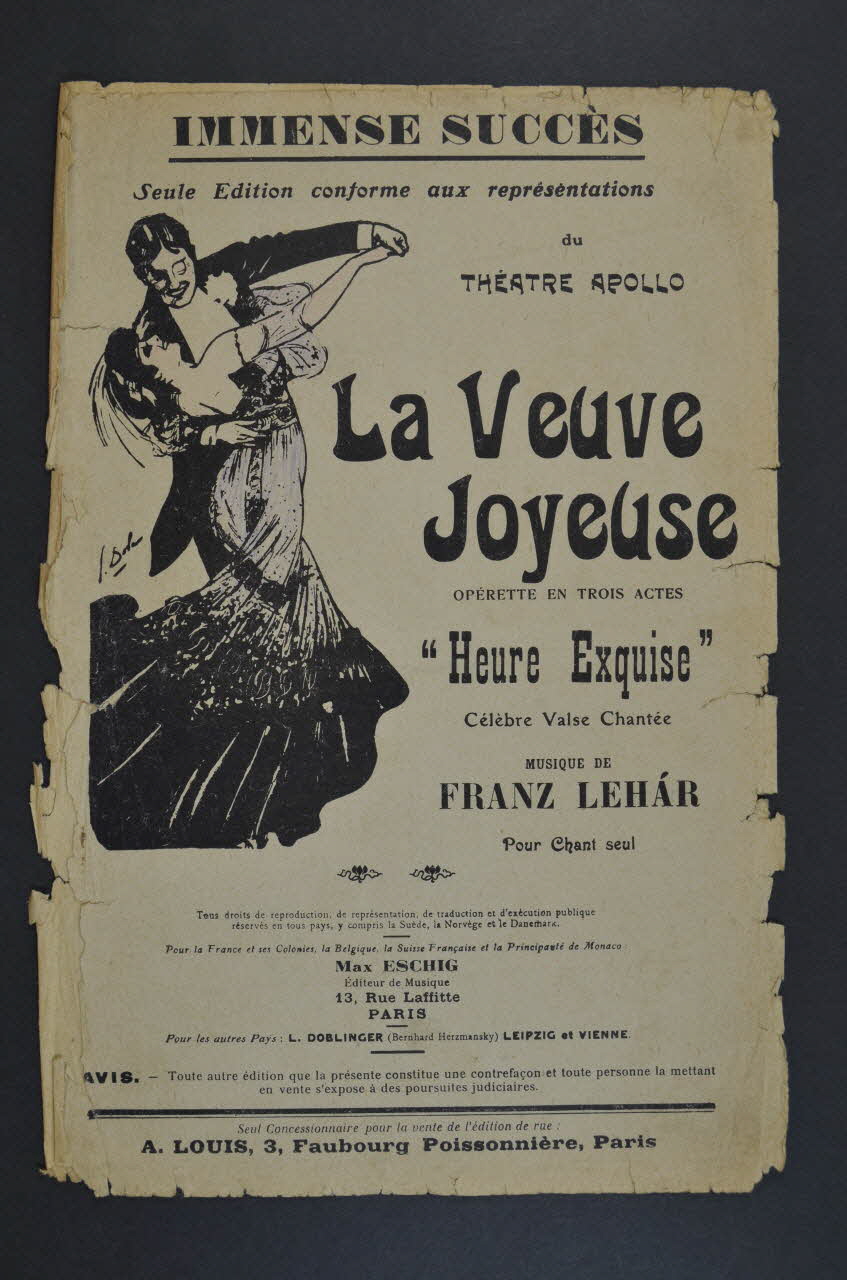 chanson petit format 1965.164.26 Photo Mucem