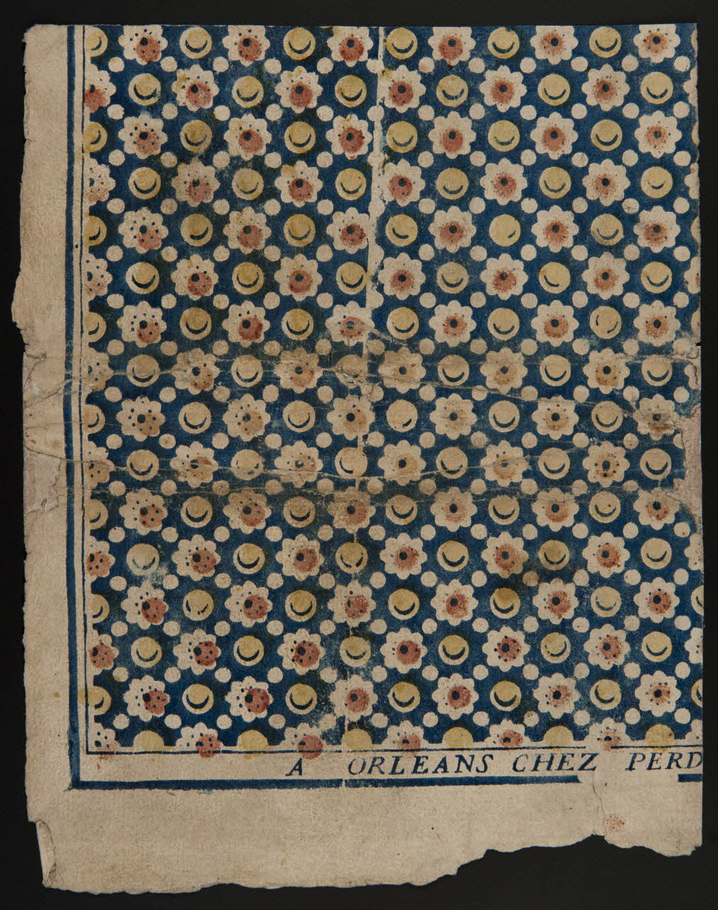 Pierre-Fiacre Perdoux imagerie ancienne Dominoterie Orléans 1771-1805 1968.51.484 Photo