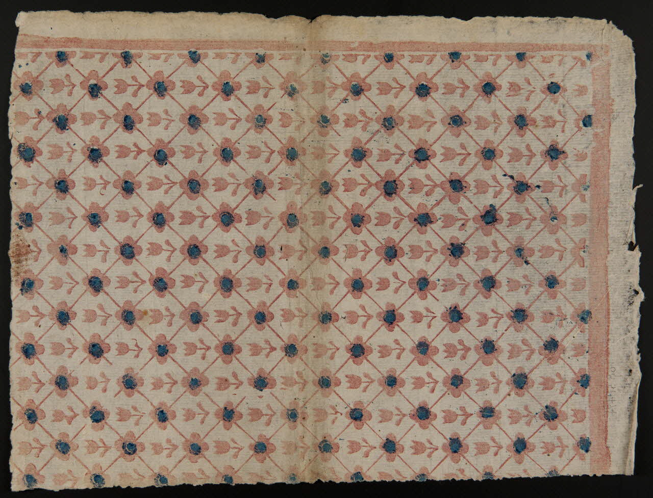 estampe Papier dominoté 1968.51.494 Photo