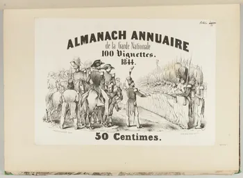 affiche ALMANACH ANNUAIRE  de la Garde Nationale 1968.65.1.14 Photo