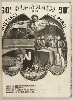affiche ALMANACH  DES  MYSTERES DE PARIS 1968.65.1.16 Photo