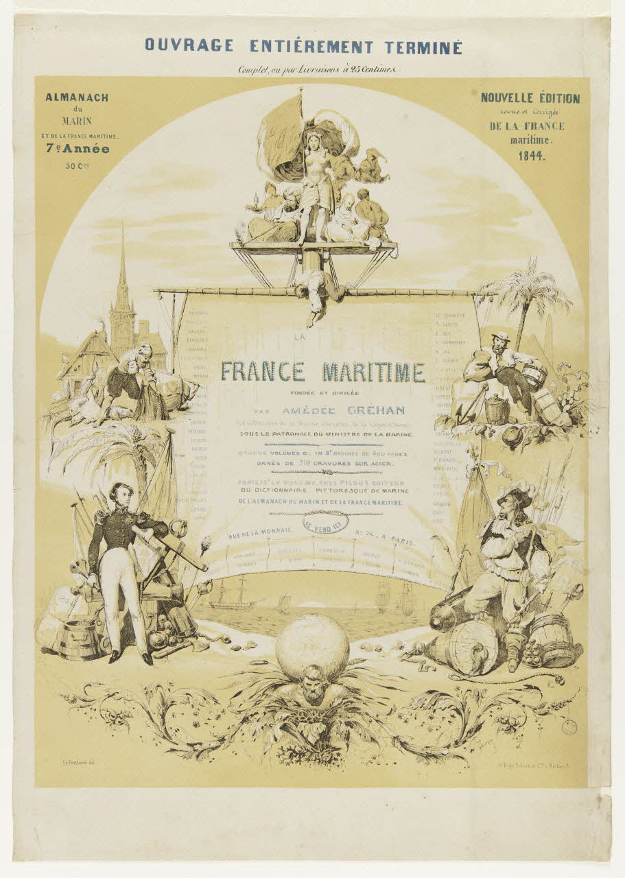 affiche LA  FRANCE MARITIME 1968.65.1.32 Photo