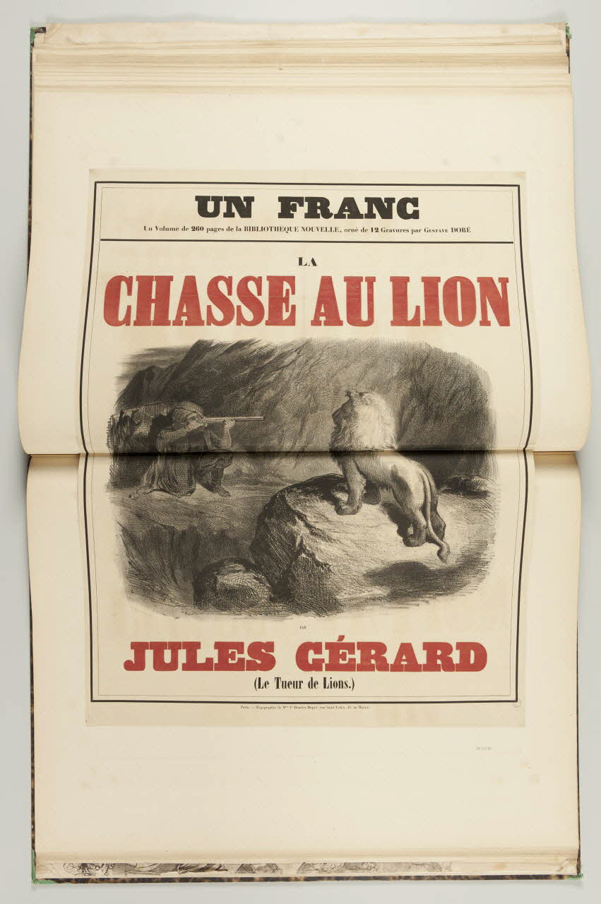 affiche LA  CHASSE AUX LIONS 1968.65.1.40 Photo