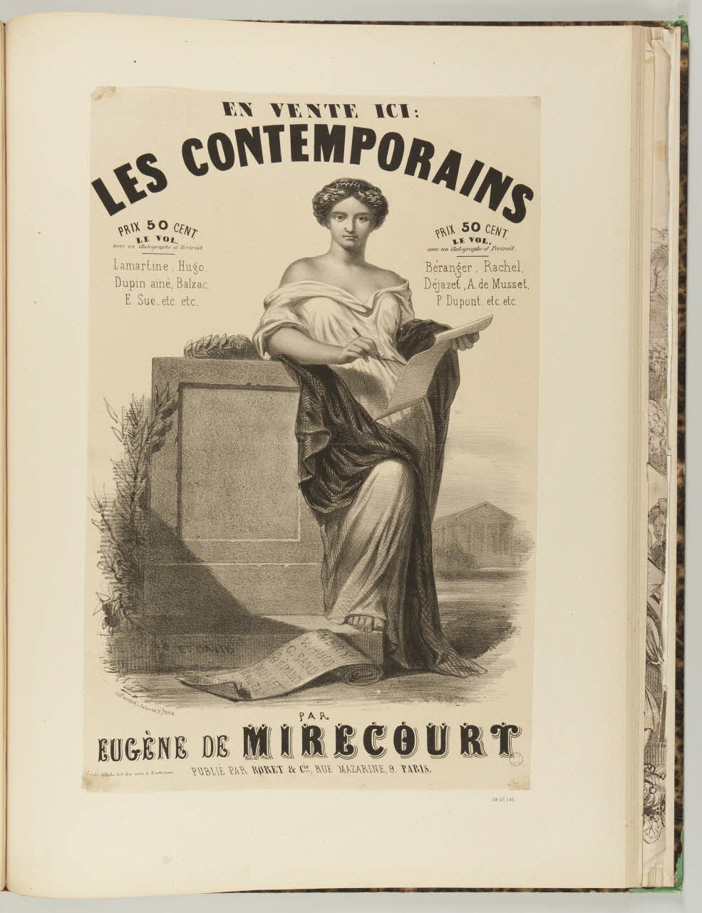 affiche LES CONTEMPORAINS 1968.65.1.45 Photo