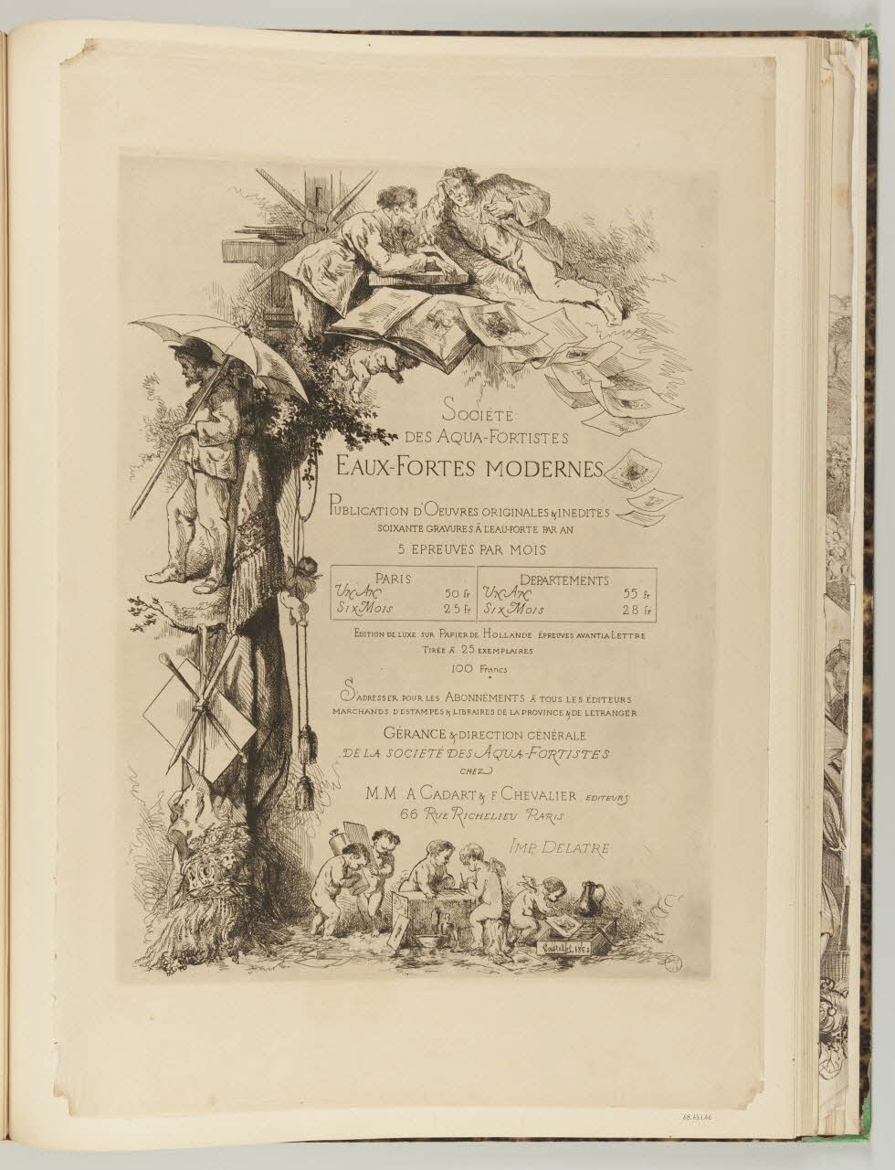 affiche Société  DES AQUAFORTISTES 1968.65.1.46 Photo