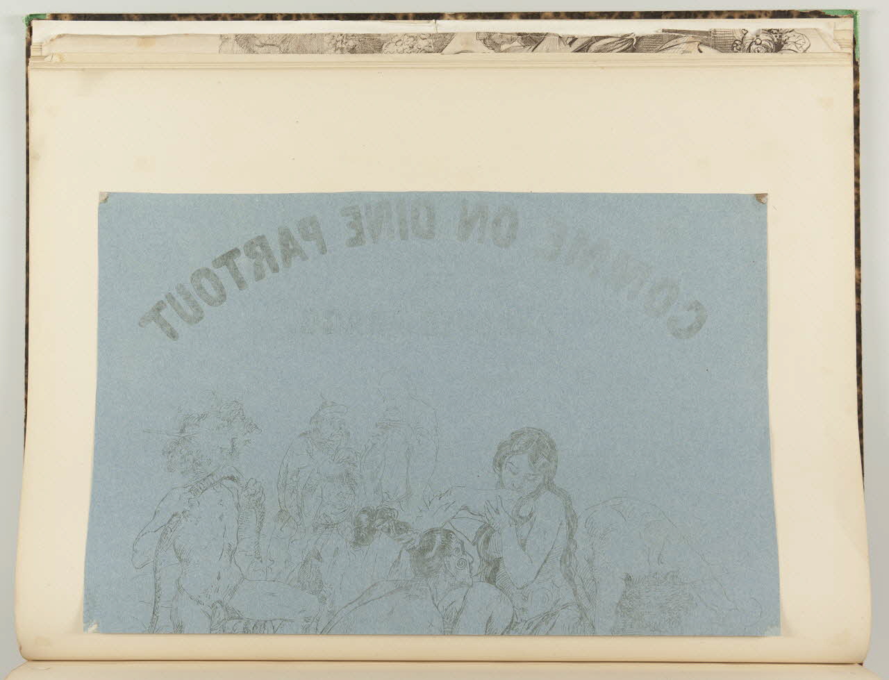 affiche COMME ON DINE PARTOUT  PAR  JACQUES ARAGO. 1968.65.1.51 Photo