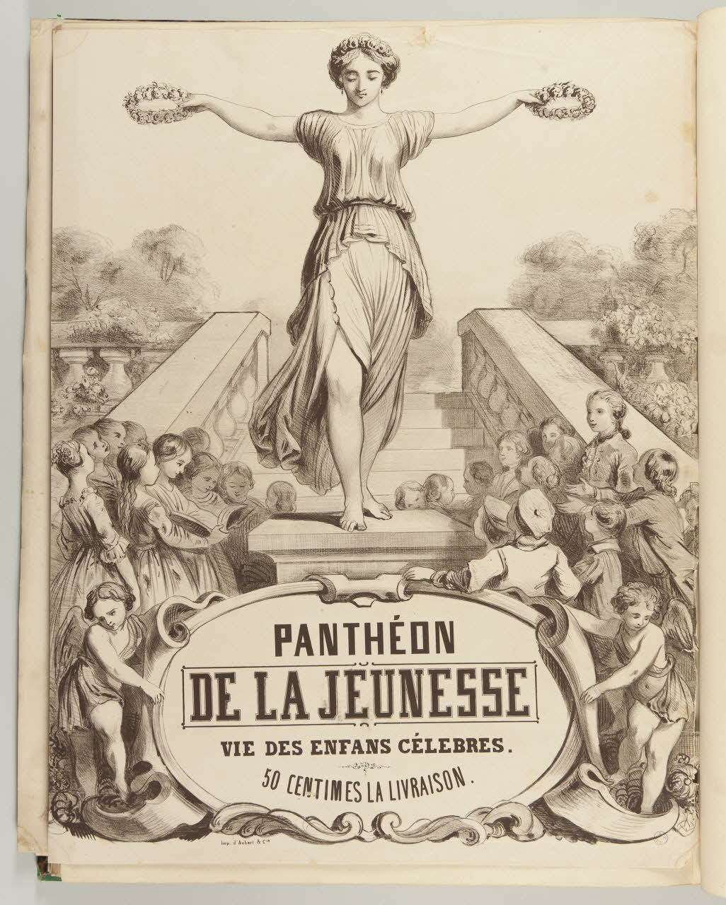 affiche PANTHEON  DE LA JEUNESSE  VIE DES ENFANS CELEBRES. 1968.65.1.59 Photo