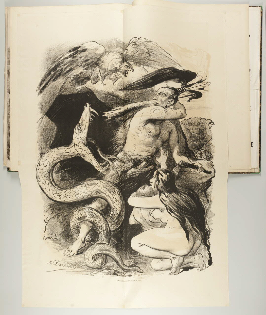 affiche L'homme primitif 1968.65.1.62 Photo