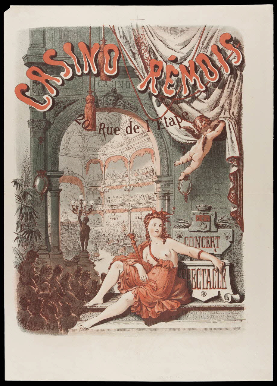 affiche CASINO REMOIS 1968.65.20  Photo