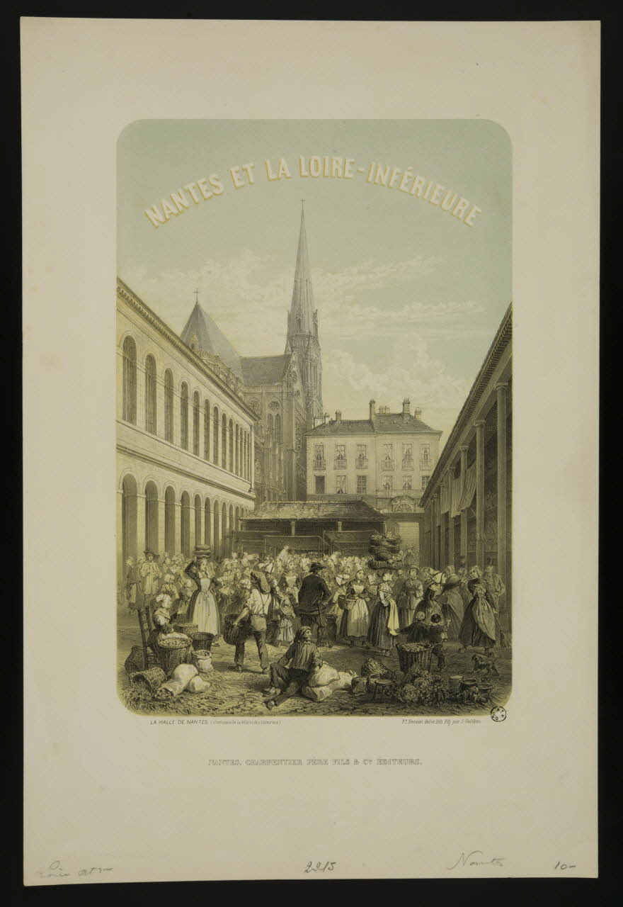 estampe NANTES, CHARPENTIER PERE FILS & Cie. EDITEURS. 1968.66.5 Photo