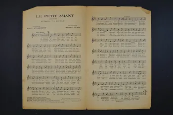 Albert Willemetz ; Yves Mirande ; Maurice Yvain ; Victor Boucher ; Francis F. Salabert chanson petit format Île-de-France, France 1922 1966.158.97 Photo Mucem