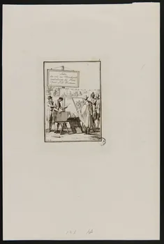 estampe Marchand de gravures. 1968.92.2  Photo