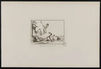 estampe Tailleur de pierre se servant du têtu. 1968.92.26 Photo