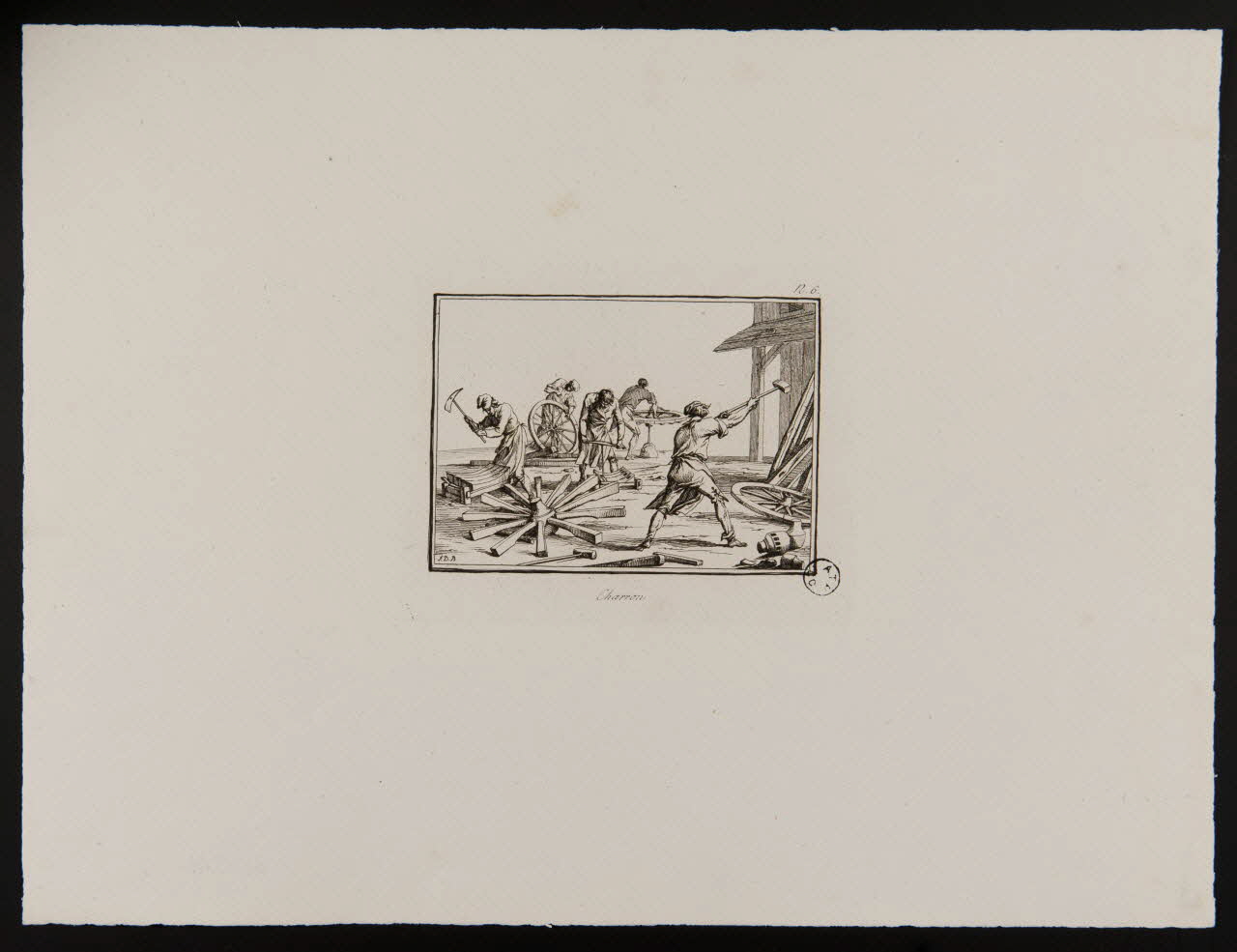 estampe Charron. 1968.92.41 Photo