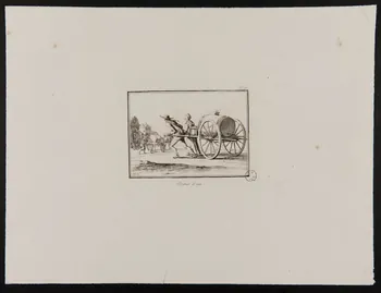 estampe Porteur d'eau. 1968.92.45 Photo