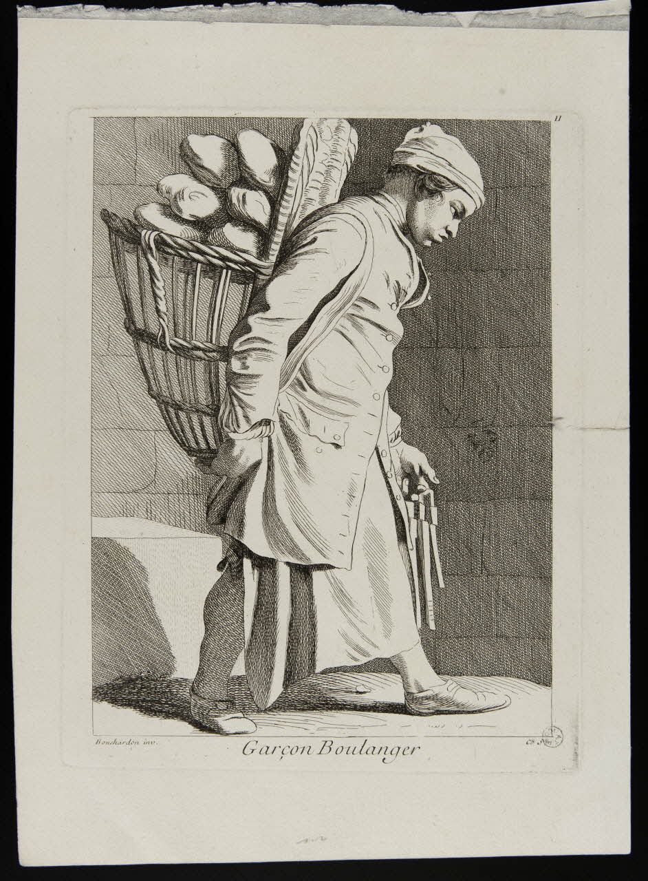estampe Garçon Boulanger 1968.92.75 Photo