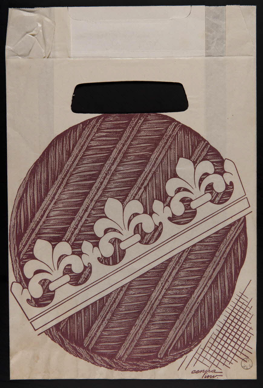 estampe Galette des rois. 1968.99.2 Photo Mucem