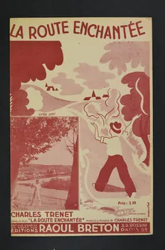 Charles Trénet ; Raoul Breton chanson petit format Paris 9ème 1939 1966.160.16  Photo Mucem