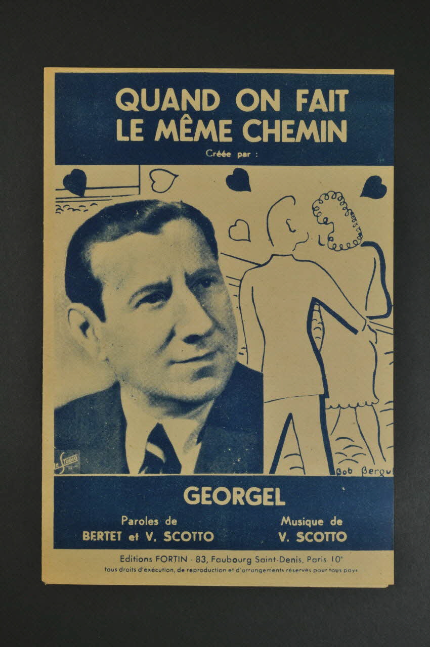 chanson petit format 1965.165.3 Photo Mucem