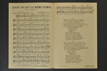 chanson petit format 1965.165.3 Photo Mucem