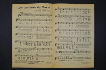 Eddy Marnay ; Léo Ferré ; Edith Piaf ; Le Chant Du Monde ; S.E.M.I; chanson petit format Paris 8ème 1948 1965.166.11  Photo Mucem
