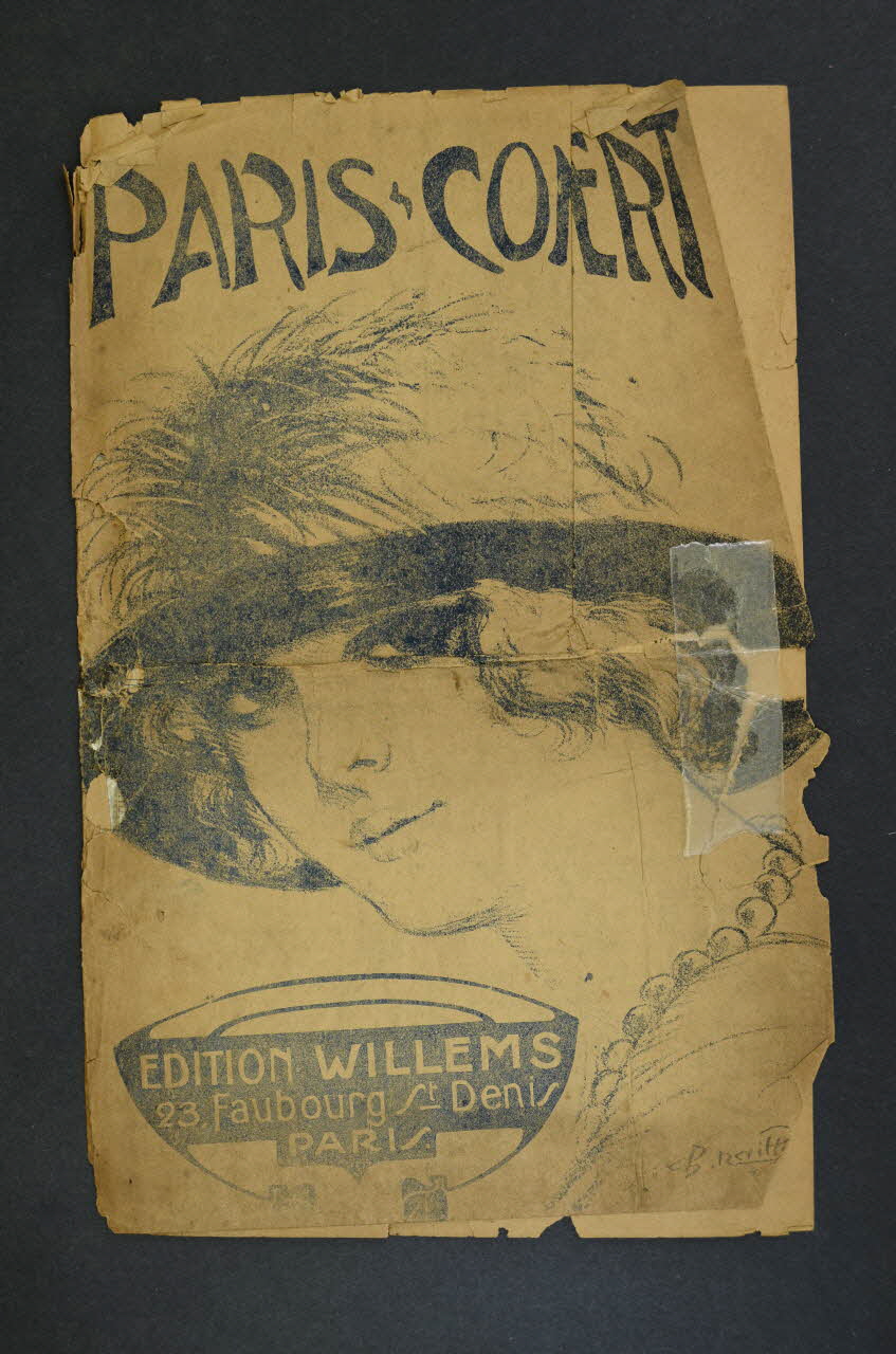 chanson petit format 1966.161.2 Photo Mucem