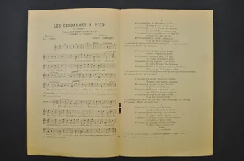 Emile Carré ; Léopold Gangloff ; Bach ; Henry Laverne ; Georges Ondet chanson petit format Île-de-France, France 1931 1966.162.11 Photo Mucem