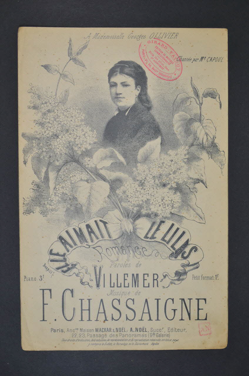 chanson petit format 1966.164.11 Photo Mucem