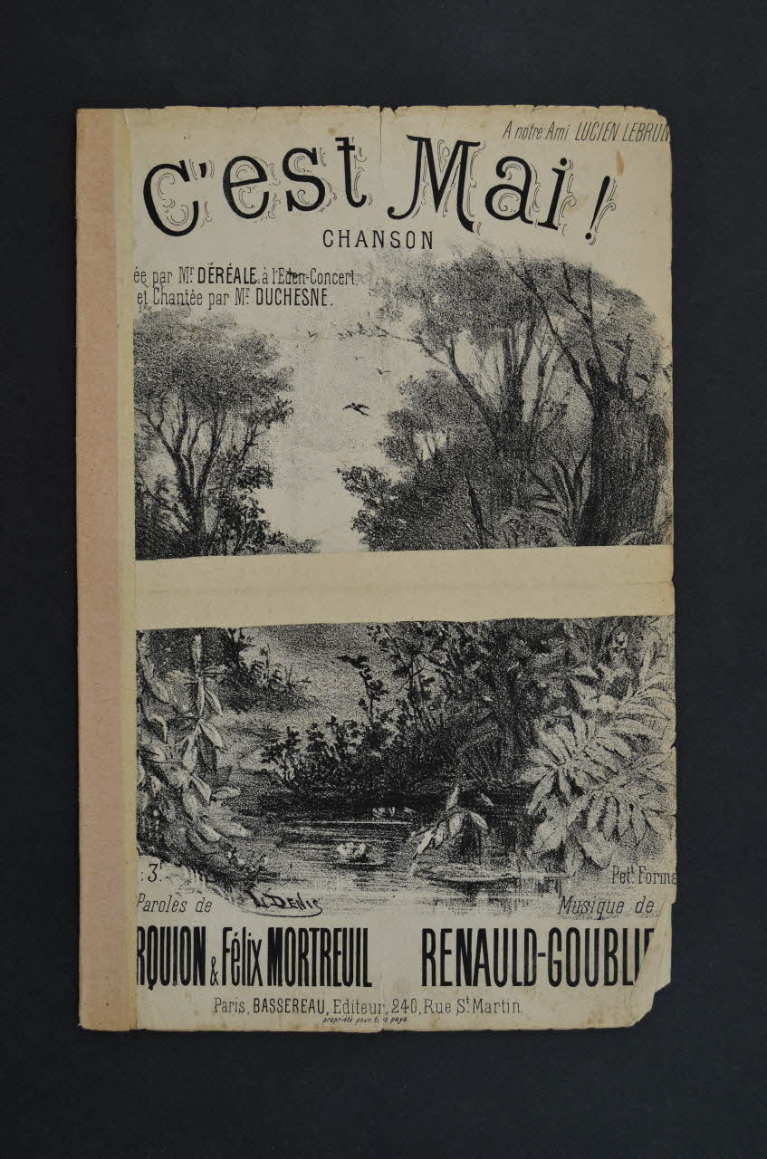 chanson petit format 1966.164.13 Photo Mucem