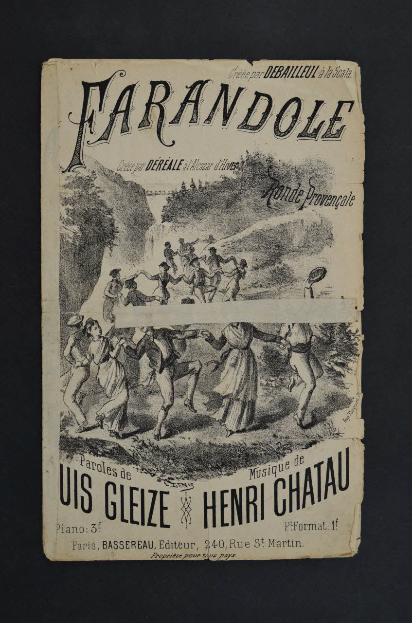 chanson petit format 1966.164.17 Photo Mucem