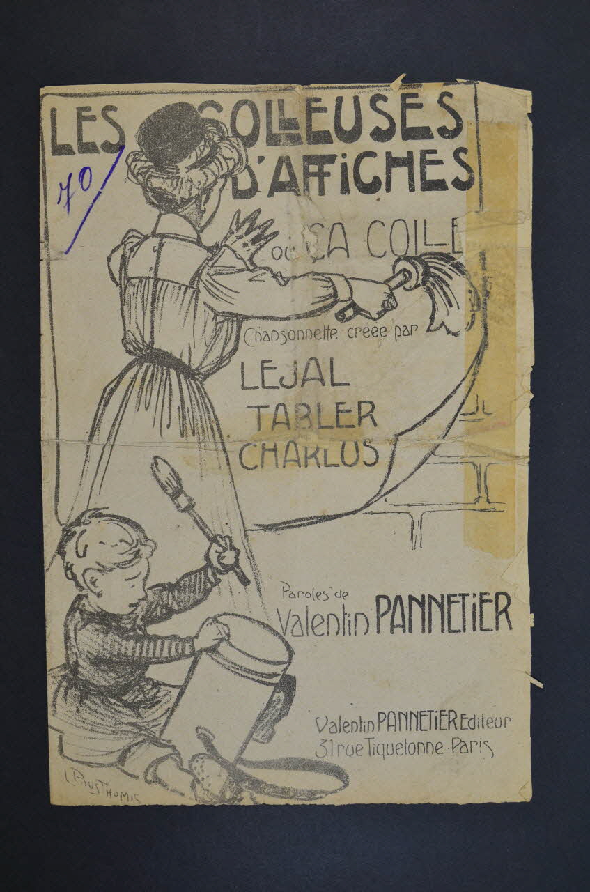 chanson petit format 1966.165.1 Photo Mucem