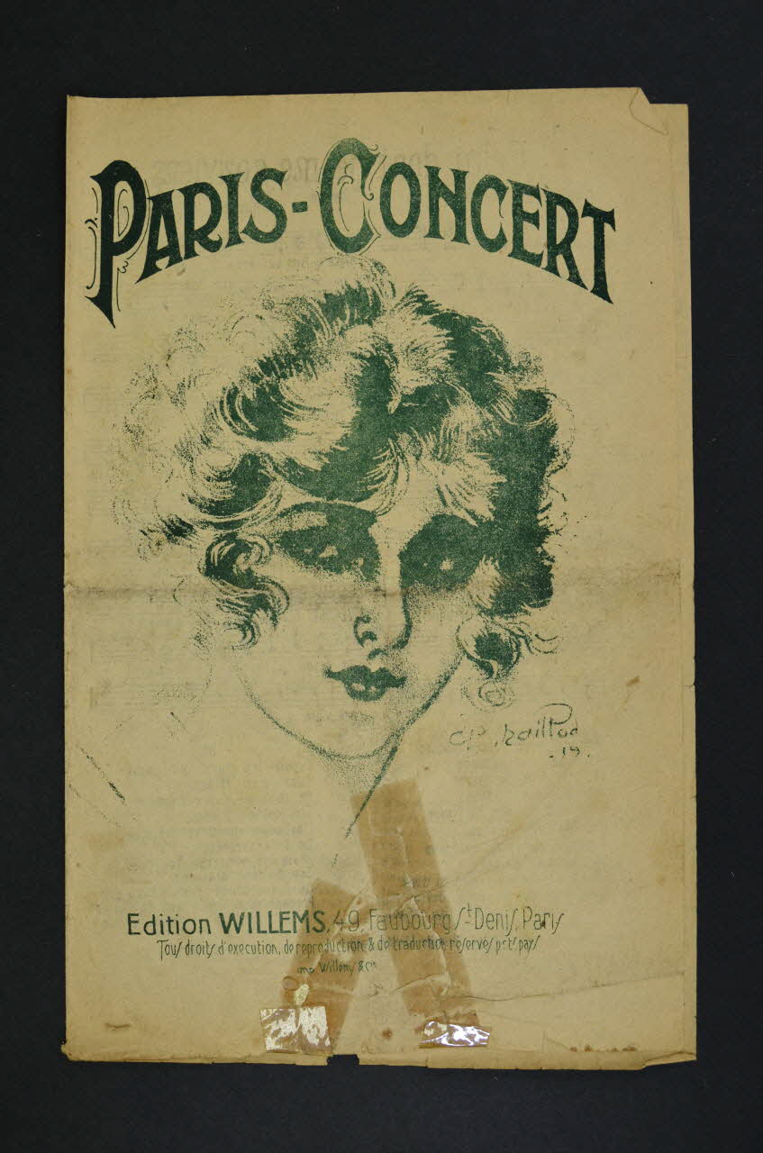 chanson petit format 1966.165.10 Photo Mucem