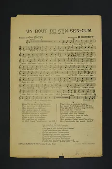 chanson petit format 1966.165.10  Photo Mucem