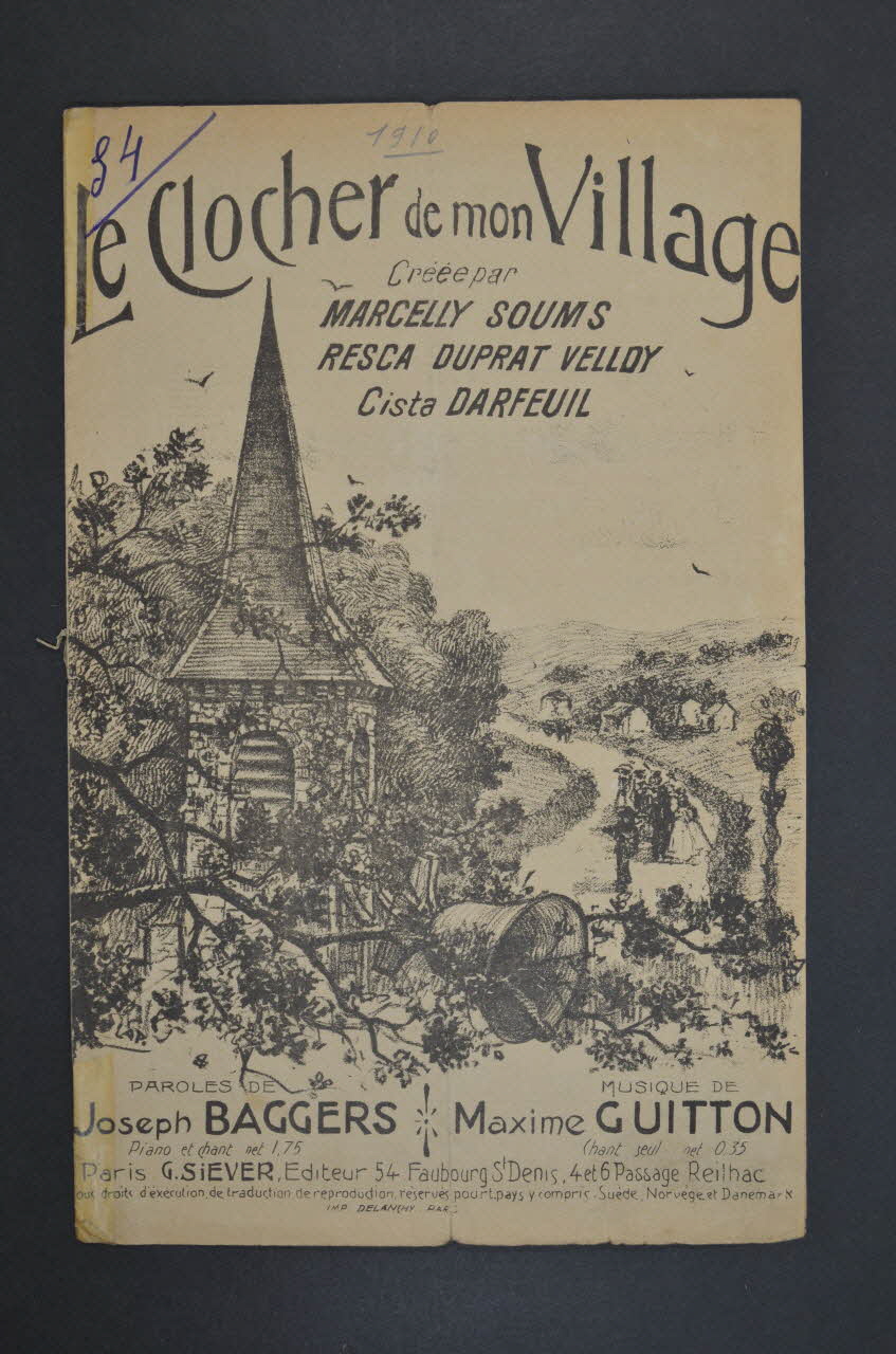 chanson petit format 1966.165.18 Photo Mucem