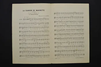 chanson petit format 1966.165.20  Photo Mucem
