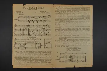 chanson petit format 1966.165.22  Photo Mucem