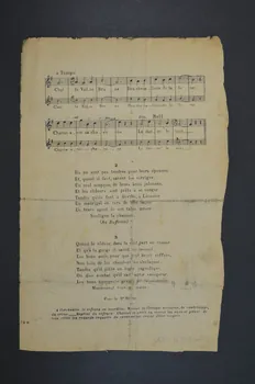 Georges Villard ; Georges Krier chanson petit format Île-de-France, France 1909 1966.165.27  Photo Mucem