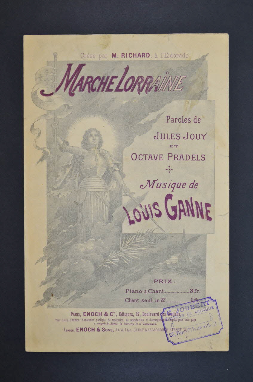 chanson petit format 1965.167.11 Photo Mucem