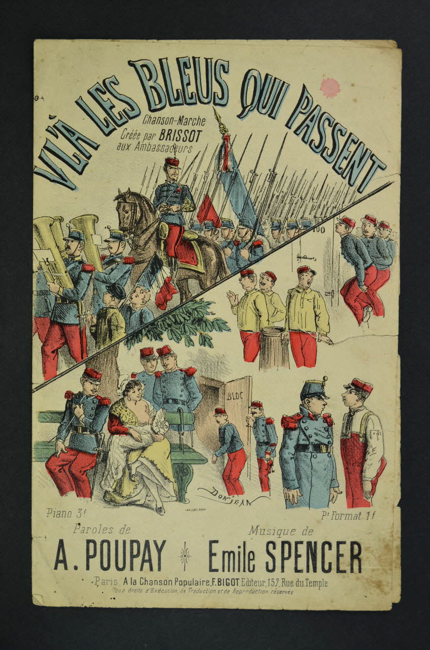 chanson petit format 1965.167.13 Photo Mucem