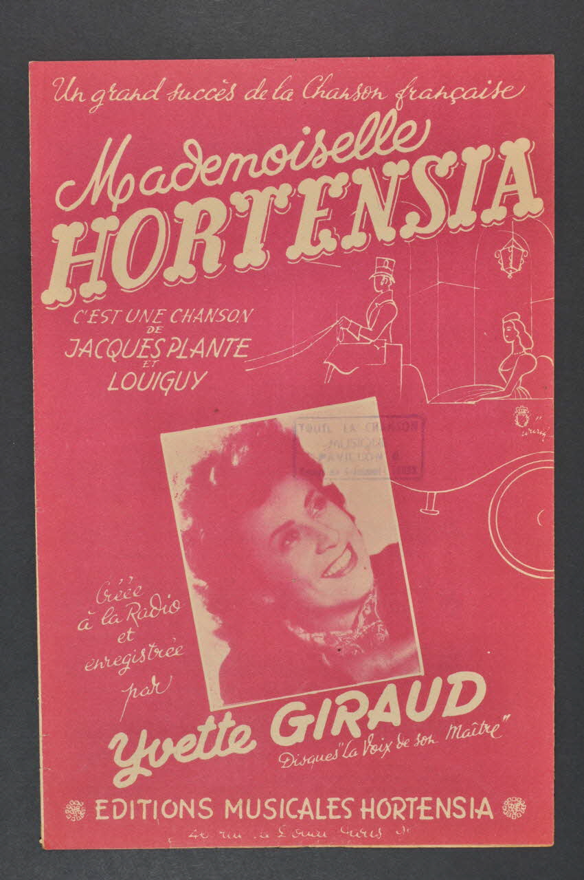 chanson petit format 1966.165.37 Photo Mucem